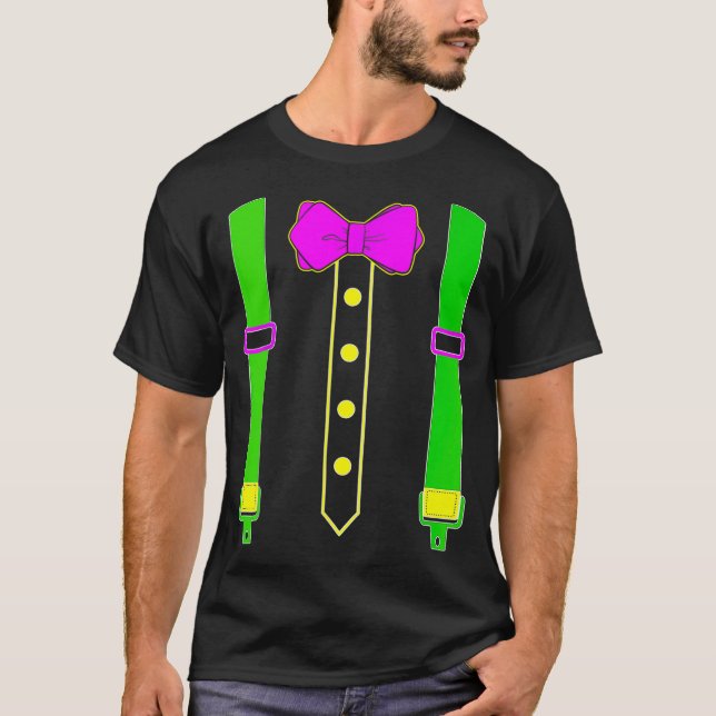 Camiseta Mardi Gras Tuxedo Disfraz Carnaval Mardi Gr (Anverso)