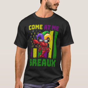 Camiseta Mardi Gras Ven A Mí Breaux Crawfish Dab Kids Tod