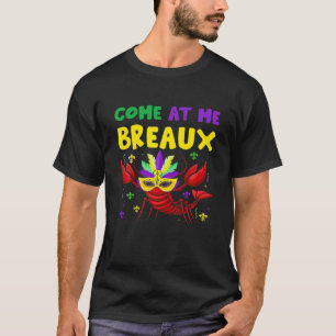 Camiseta Mardi Gras Ven A Mí Breaux Crawfish Fiesta Lover