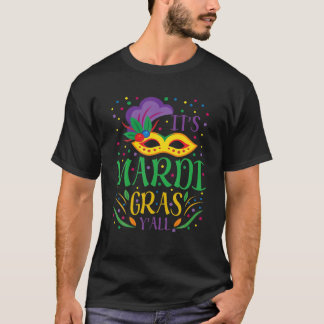 Camiseta Mardi Gras Vestir Su Máscara De Máscara De Mardi G