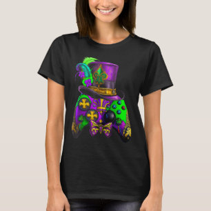 Camiseta Mardi Gras Video Game Controller E sport para niño