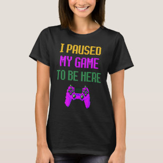 Camiseta Mardi Gras Video Game Controller for Gaming and Ga
