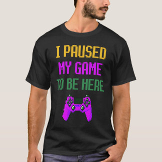 Camiseta Mardi Gras Video Game Controller for Gaming and Ga
