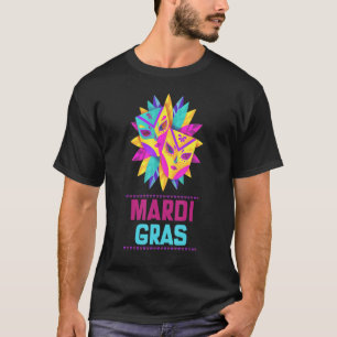 Camiseta Mardi Gras  Women Men Flamingo Carnival Costume  1