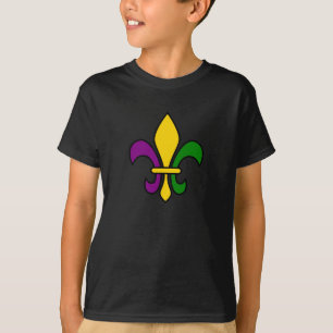 Camiseta Mardi grass fleur-de-lys