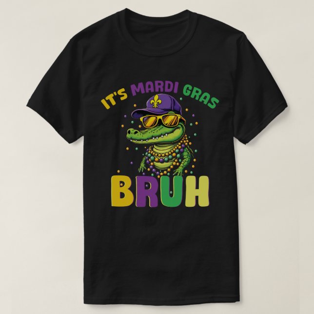 Camiseta Mardigator Mardi Gras (Diseño del anverso)