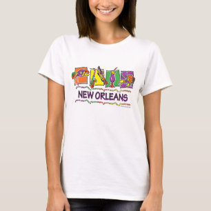 Camiseta Mardis Gras, Guardia Fiesta, Nueva Orleans,