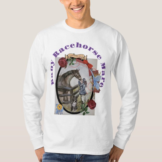 Camiseta mare de caballo de carreras (Anverso)