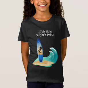Camiseta "Marea Alta: Orgullo de surfistas" aventura playa