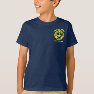 Camiseta Marea azul Anchor barco capitán
