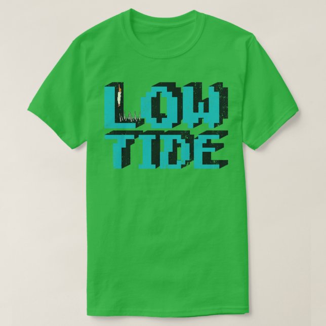 Camiseta Marea baja (Diseño del anverso)