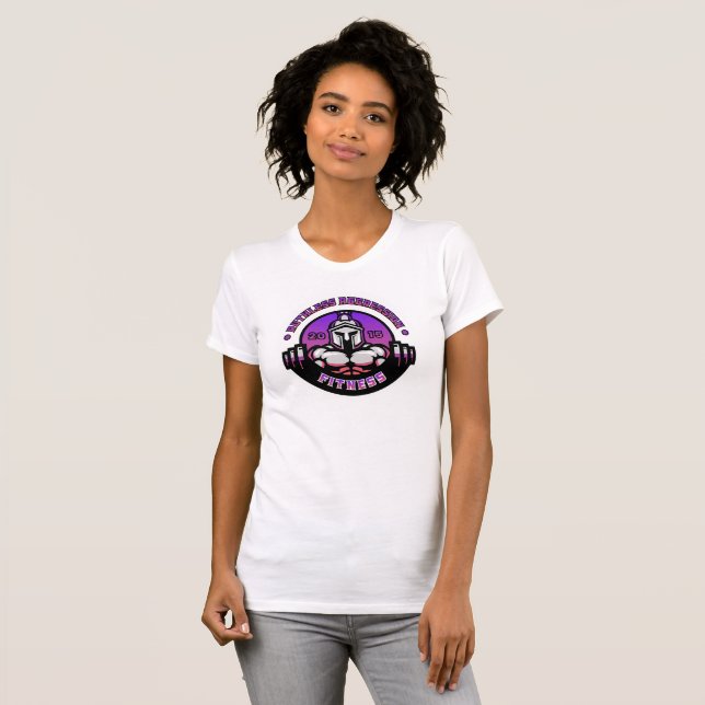 Camiseta Marea de fitness de las mujeres Slim Fit Shirt (Anverso completo)