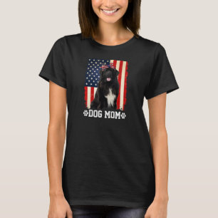 Camiseta Marea la bandera estadounidense de la madre del pe