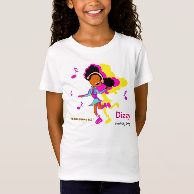 Camiseta mareada de baile "de la miel de los niños (Anverso)