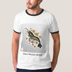 Camiseta "Mareas doradas"