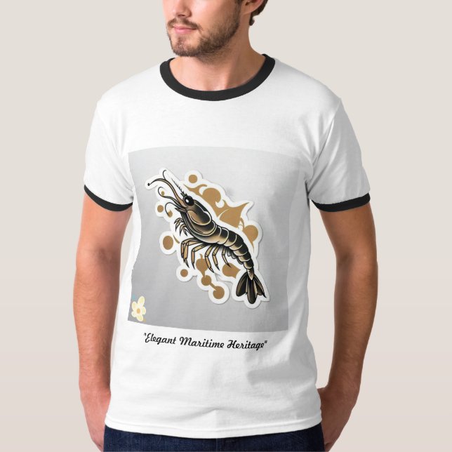 Camiseta "Mareas doradas" (Anverso)