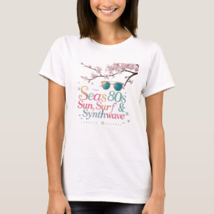 Camiseta Mares de los 80 - Blossom Beach Vibes Tee (Mujeres
