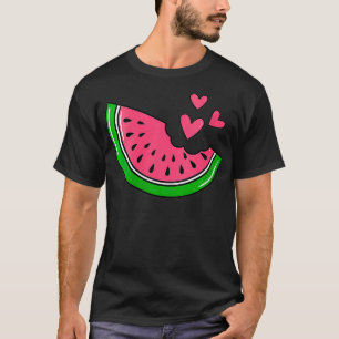 Camiseta Mares de vacaciones de verano de melón de agua par