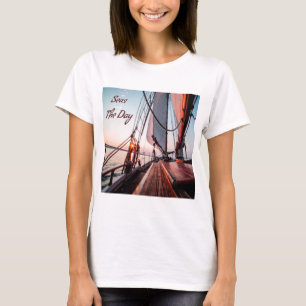 Camiseta Mares El Día Navegando En El Océano