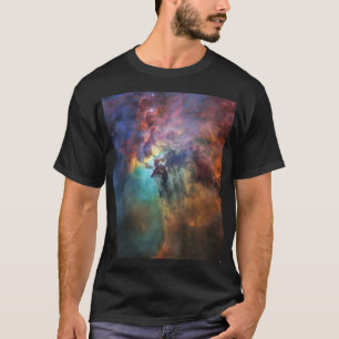 Camiseta Mares tormentosos de la nebulosa de la laguna en S