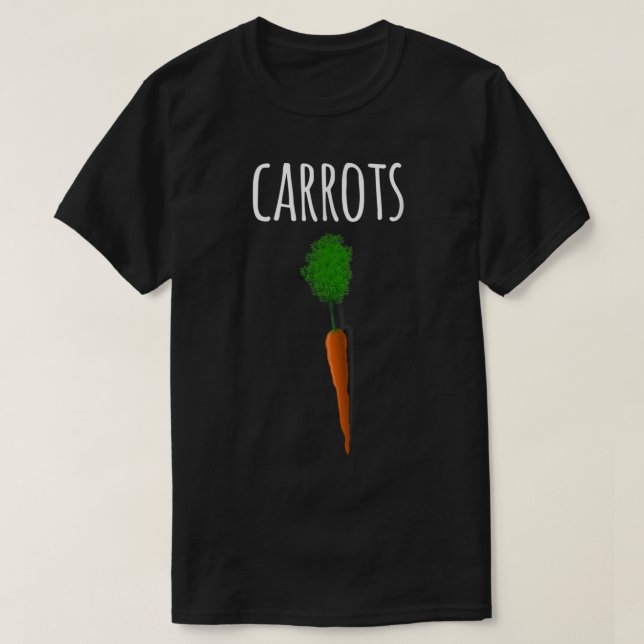 Camiseta Mares Y Zanahorias (Diseño del anverso)