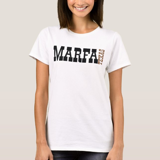 Camiseta Marfa Tejas (Anverso)