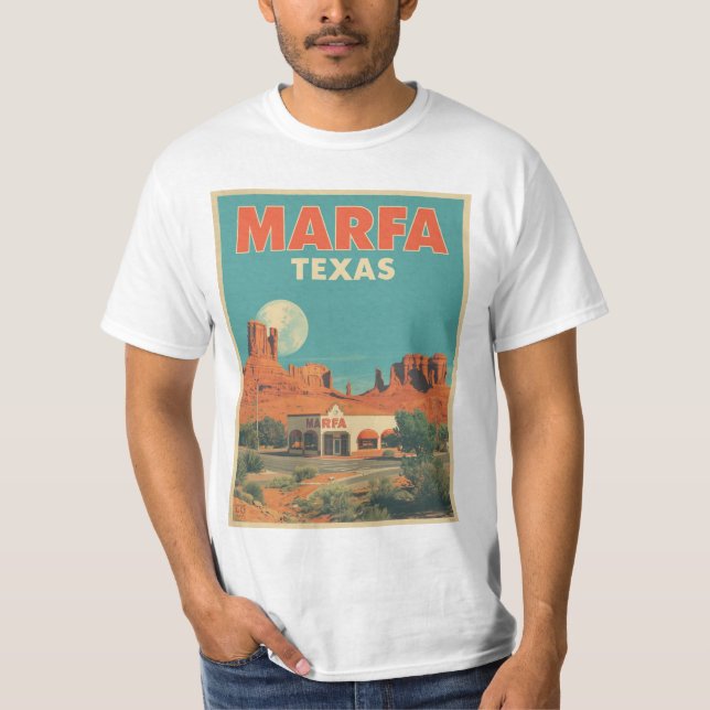 Camiseta Marfa Texas  (Anverso)