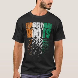 Camiseta Marfileña Roots Marfileña Bandera del Patrimonio d