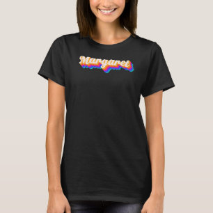 Camiseta MARGARET en los años 70 retro colorido