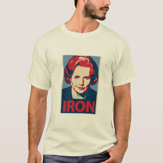 Camiseta Margaret Thatcher Dama de Hierro Minimalista T