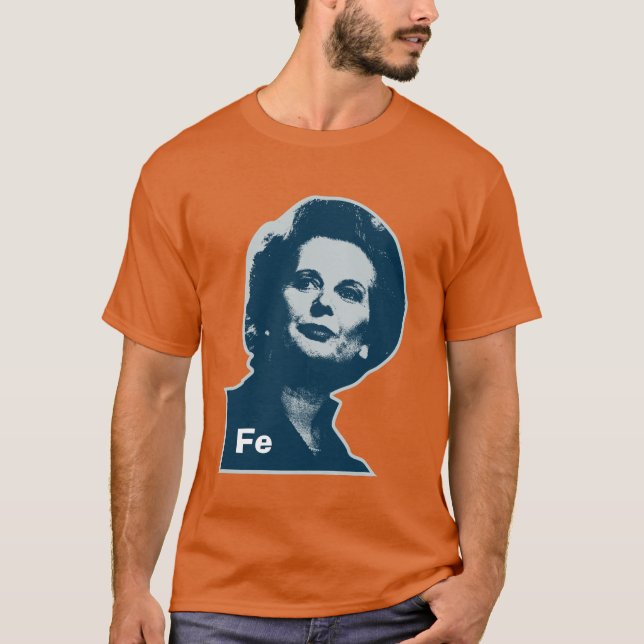 Camiseta Margaret Thatcher Iron FE (Anverso)