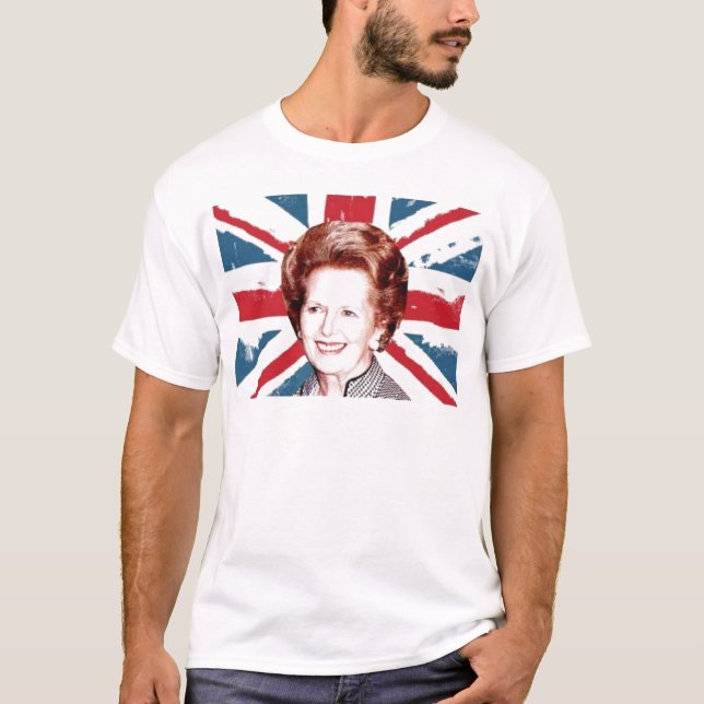 CAMISETA MARGARET THATCHER UNION JACK (Anverso)