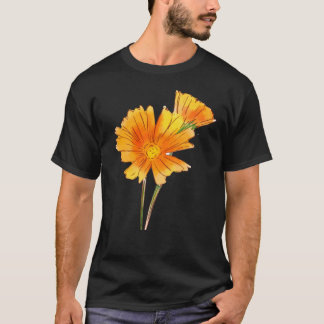 Camiseta margarita al azar Flor de margarita común