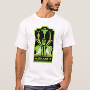 Camiseta Margarita Art Deco Cocktail