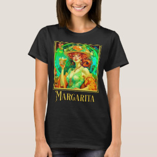 Camiseta Margarita Art Nouveau