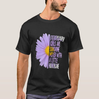 Camiseta Margarita Aster de Febrero