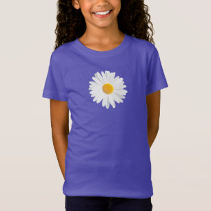 Camiseta margarita blanca