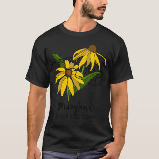 Camiseta Margarita de Ojo Negro de Maryland