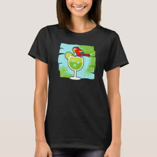 Camiseta Margarita Drinker Parrot  Alcoholic Cocktail