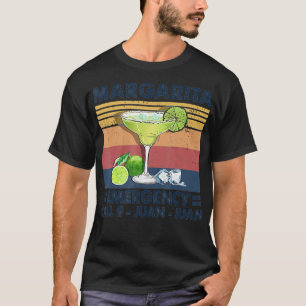 Camiseta Margarita Emergency Mexican Funny