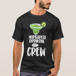 Camiseta Margarita Equipo de Bebidas Hombres Cóctel Fiesta 
