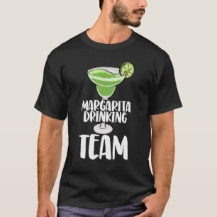 Camiseta Margarita Equipo de Bebidas Hombres Fiesta de Cóct