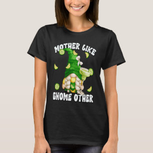 Camiseta Margarita Gnome Para Mujeres Y Margarita Mom