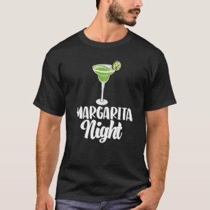 Camiseta Margarita Noche Senorita Hombres Fiesta Cóctel Amo