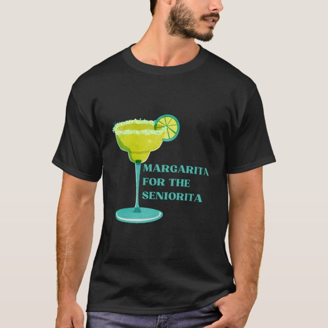 Camiseta Margarita Para La Seniorita Pullover Hoodie (Anverso)
