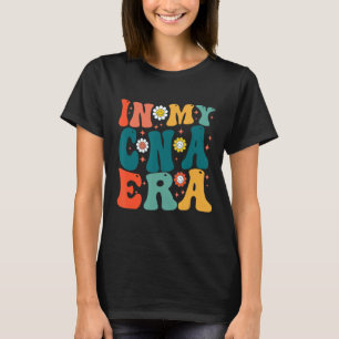 Camiseta margarita retro groovy feliz cara en mi CNA Era CN