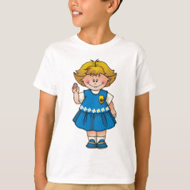 Camiseta Margarita rubia