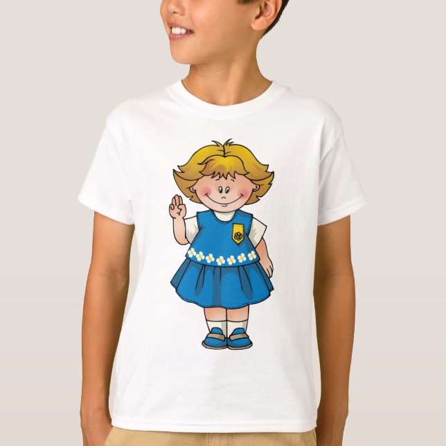 Camiseta Margarita rubia (Anverso)