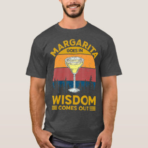 Camiseta Margarita Sale Con Sabiduría Y Sale Con Hombres D