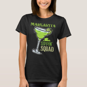 Camiseta Margarita Sippin' Squad Funny Cinco De Mayo Fiesta